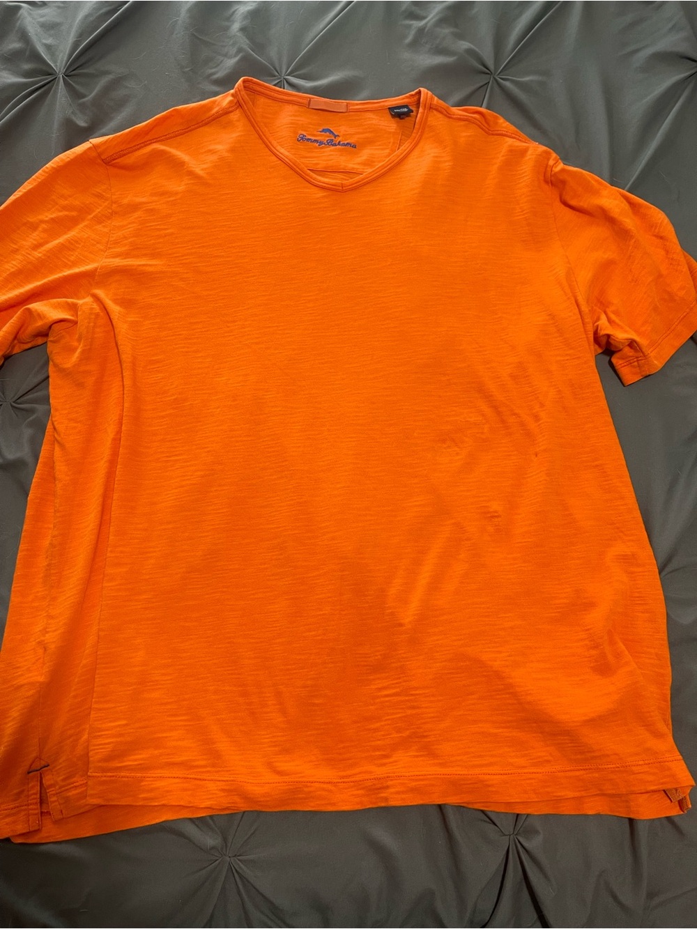 Tommy Bahama Bright Orange Short-Sleeve Crew Tee